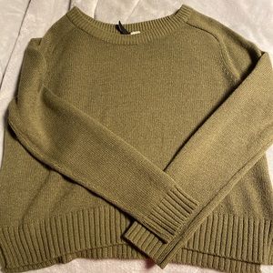 olive green sweater